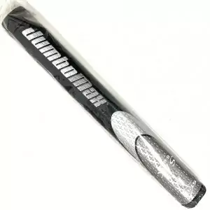 JumboMax 1.2 Ultralite Straight SIK Golf Putter Grip - Black and Silver