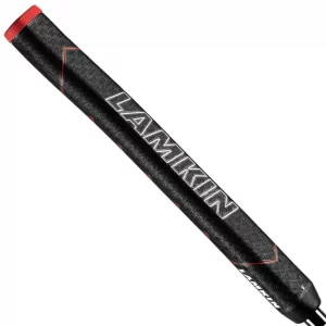 Lamkin Sink Fit Straight Putter Grip - Black, Red and White - Image 2