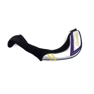 Alternative view of Callaway Legacy Hybrid Headcover (Brand New) - Silver, Black & Purple
