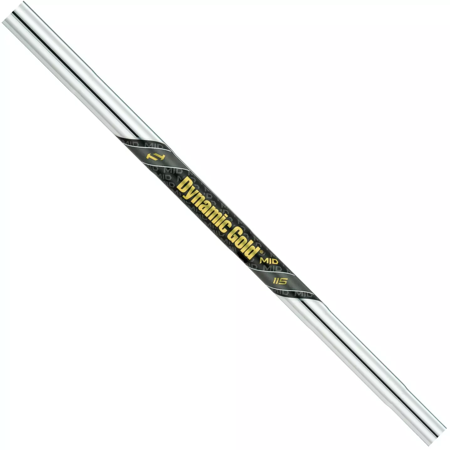 Individual Dynamic Gold MID 115 X-Stiff (X100) Flex Iron Shafts - New