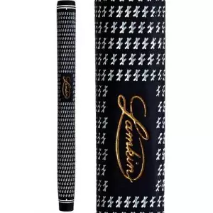New - Lamkin Crossline Paddle Putter Grips - Black / White