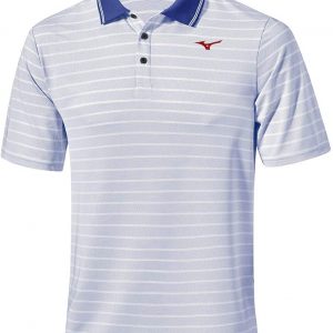 Mizuno Mens Quick Dry Boarder Golf Polo - Size Medium