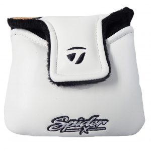 Alternative view of Genuine TaylorMade Spider X Mallet Putter Headcover - White