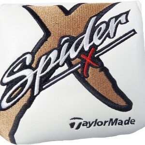 Genuine TaylorMade Spider X Mallet Putter Headcover - White
