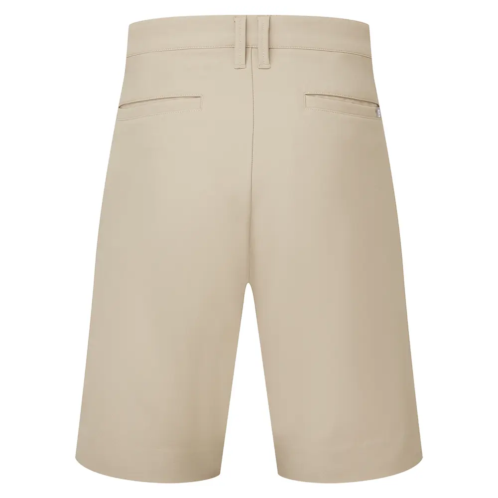 New Footjoy Performance Tapered Fit Golf Shorts - 36" Waist - Khaki - Image 2