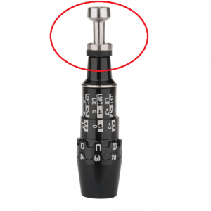 Alternative view of 3 x Driver Screw Bolt for Cobra DS Golf Club Shaft Adapters