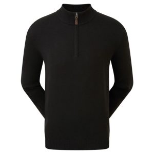 FootJoy Men's Wool Blend Half-Zip Golf Sweater