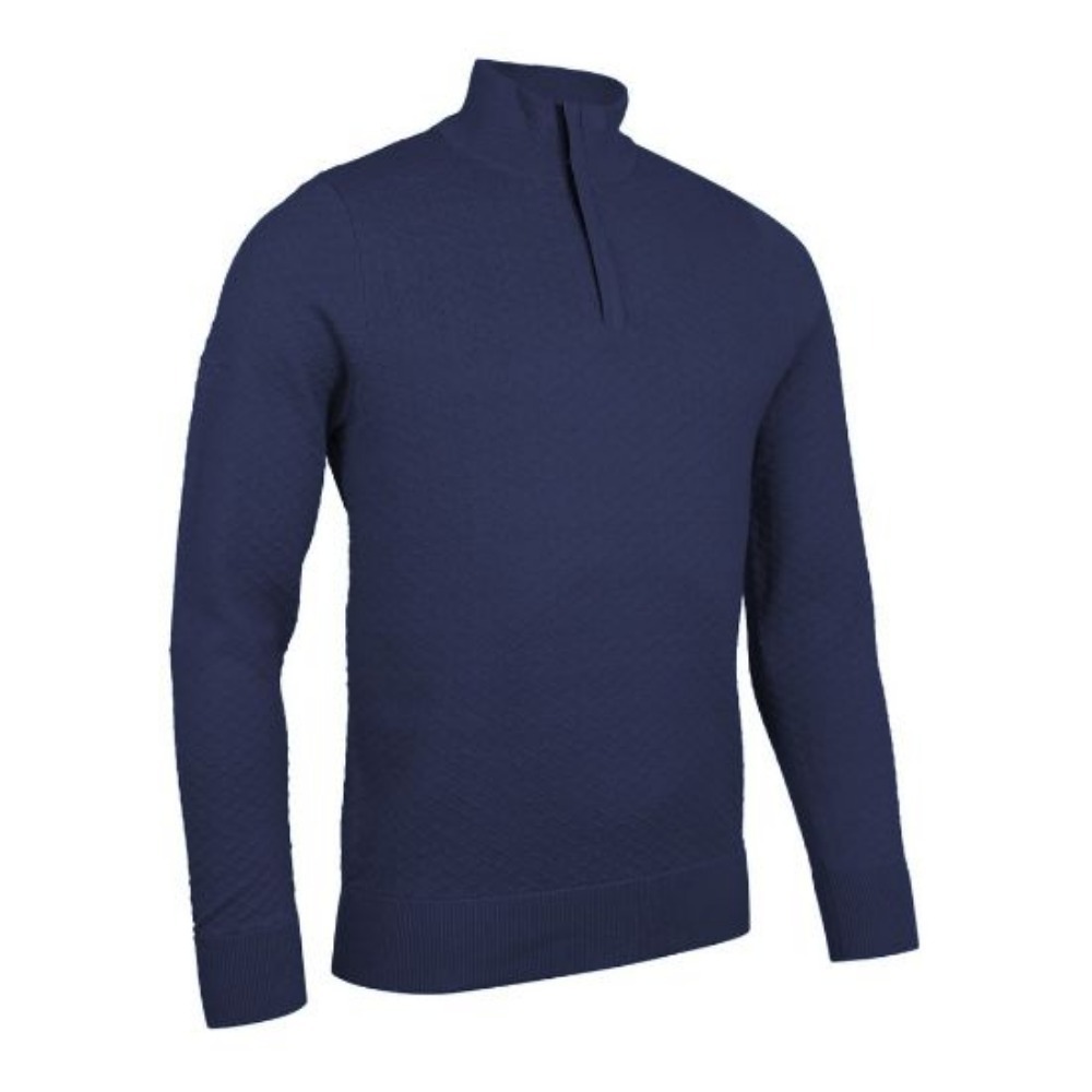 Glenmuir Men's Exeter Zip-Neck Golf Sweater