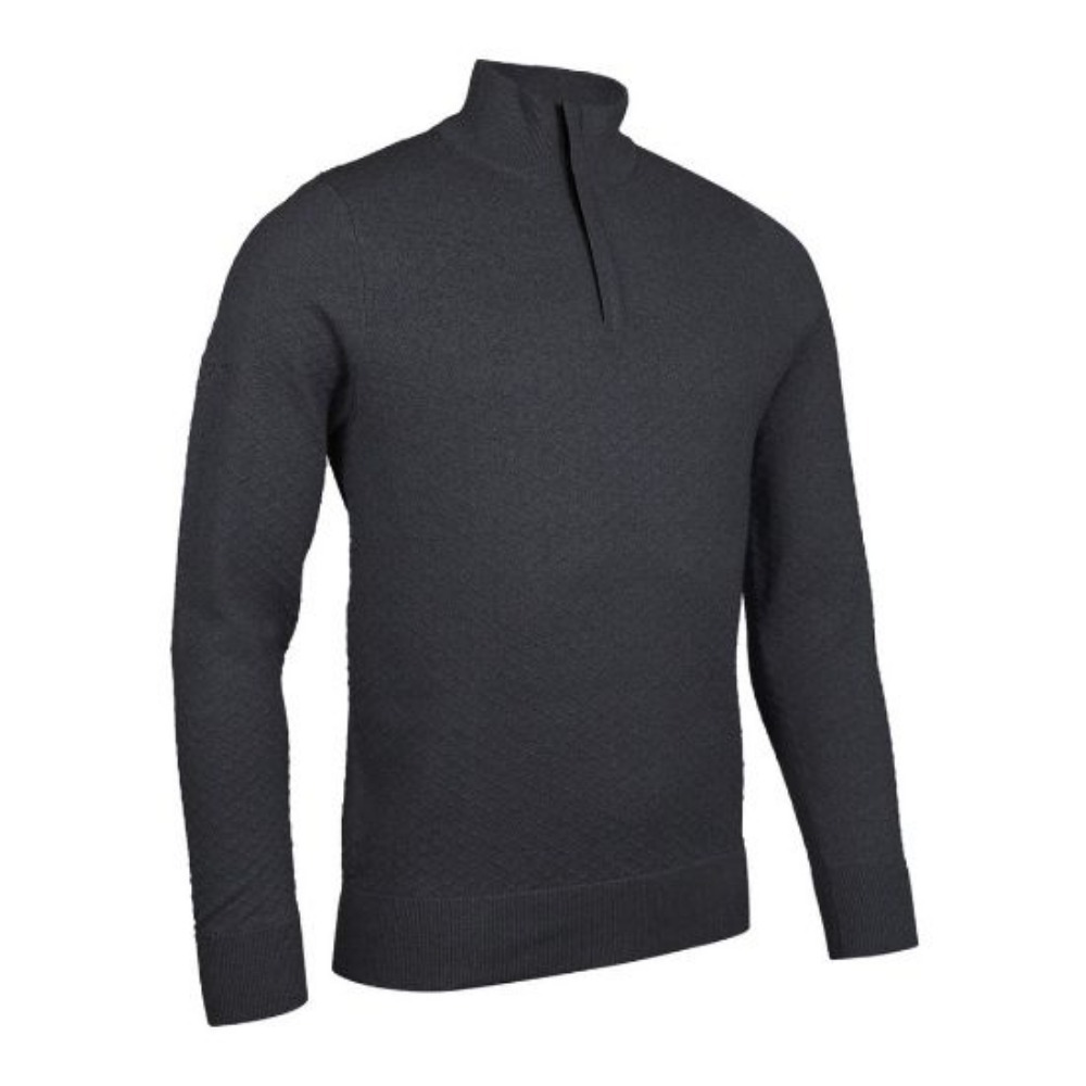 Glenmuir Men's Exeter Zip-Neck Golf Sweater