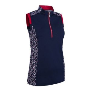 Glenmuir Ladies Alice Sleeveless Top Golf Polo Shirt