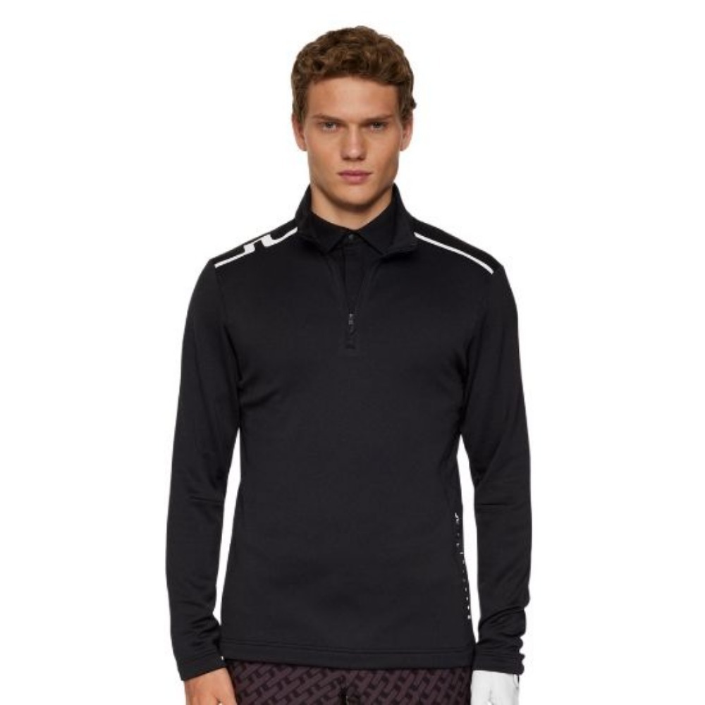 J.Lindeberg Men's Vinnie 1/4 Zip Golf Midlayer