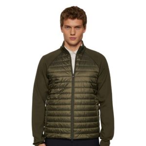 J.Lindeberg Men's Hayden Quilt Hybrid Golf Jacket