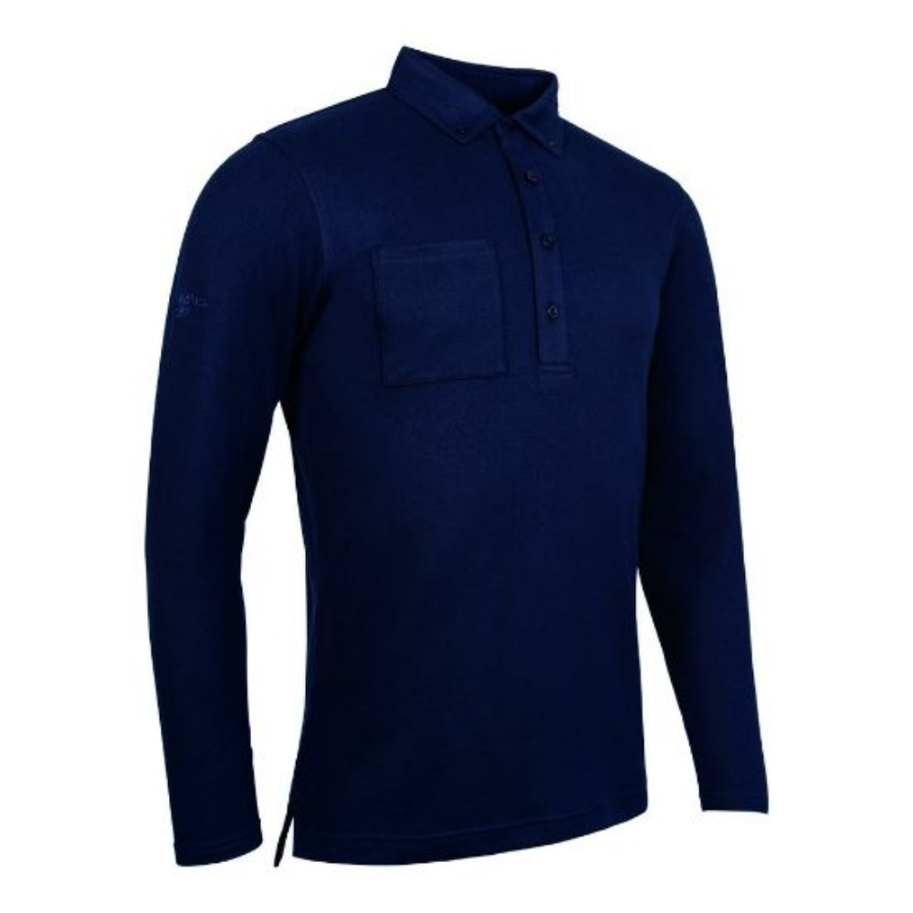 Glenmuir Men's Portree L/S Golf Polo Shirt