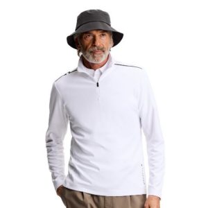 J.Lindeberg Men's Leon 1/4 Zip Golf Mid Layer