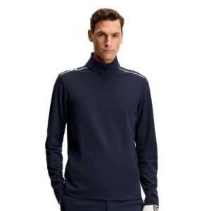 J.Lindeberg Men's Leon 1/4 Zip Golf Mid Layer