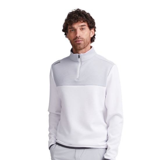 PING Men's Kinver Colour Block Golf Midlayer