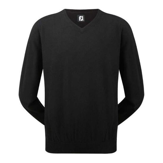 FootJoy Lambswool V-Neck Golf Pullover