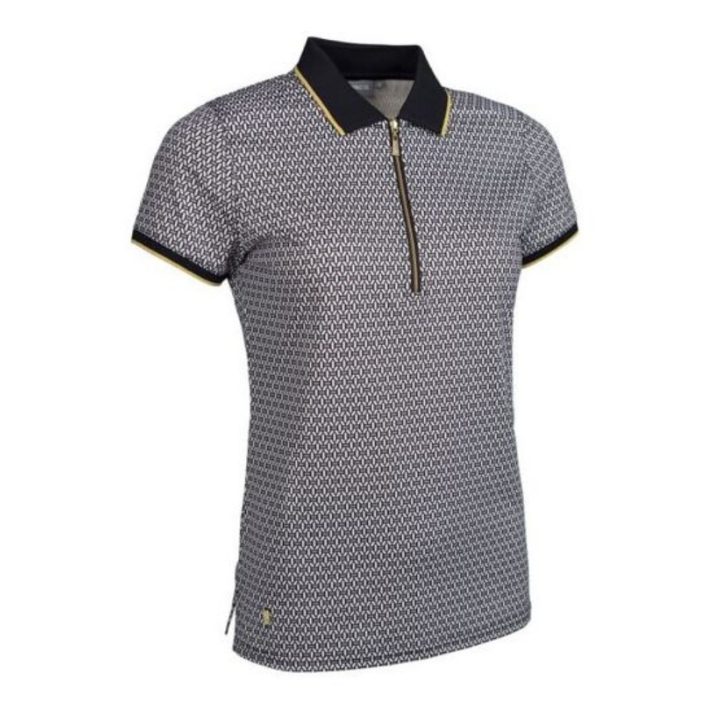 Glenmuir Ladies Amelia Printed Pattern Golf Polo Shirt