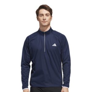 adidas Men's Ultimate365 DWR Wind 1/4-Zip Golf Midlayer