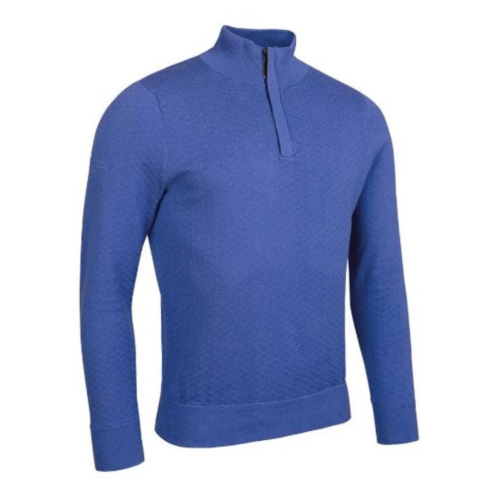 Glenmuir Men's Exeter Zip-Neck Golf Sweater