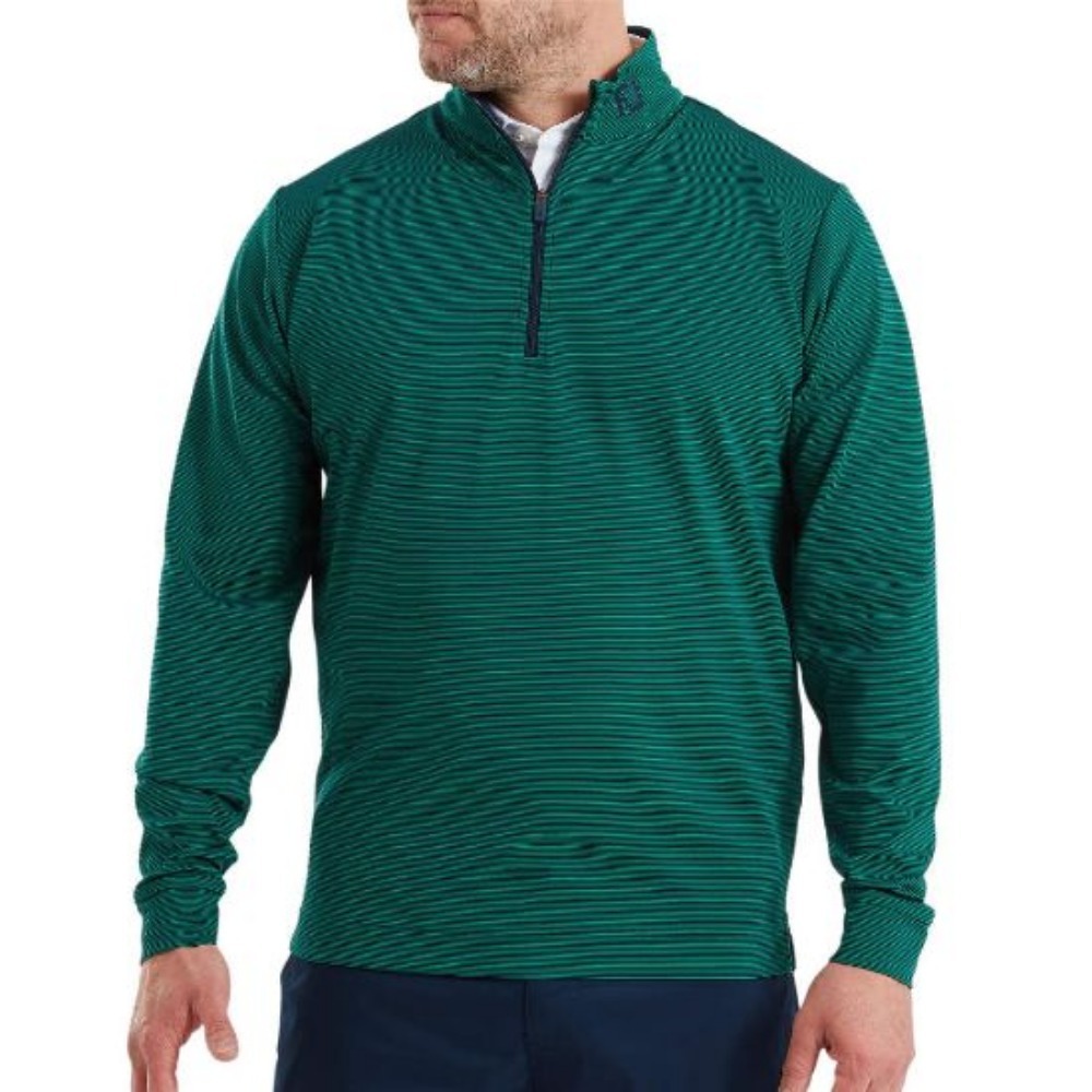 FootJoy Men's Ottoman Stripe Chill-Out Golf Midlayer