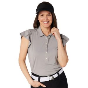Swing Out Sister Ladies Summer Breeze Cap Sleeve Polo Shirt