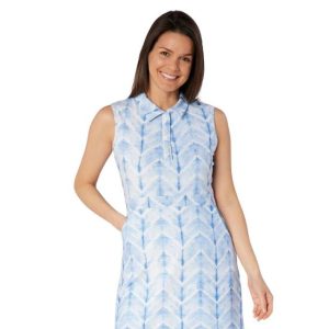 Swing Out Sister Ladies Azure Sleeveless Dress