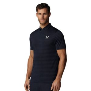 Castore Men's Pique Stripe Golf Polo shirt