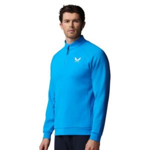 Castore Men's Flex Debossed 1/4-Zip Golf Midlayer