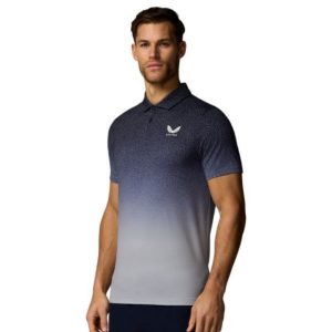 Castore Men's Map Printed Golf Polo Shirt