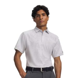 Under Armour Men's ArmourDry Printed Golf Polo Shirt