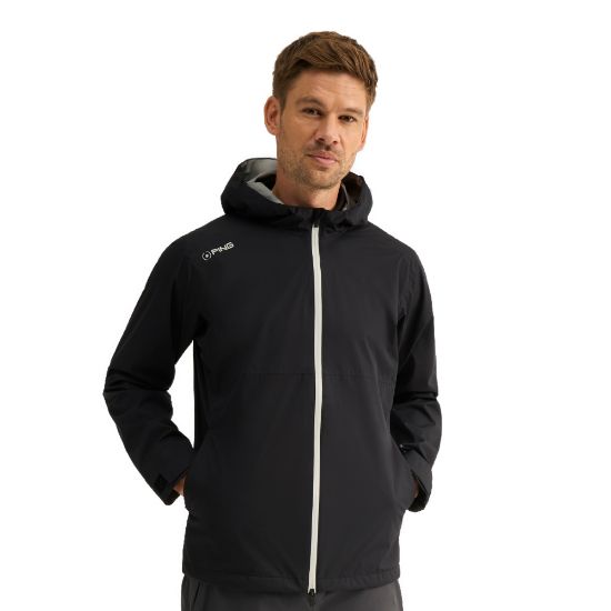 PING Men's Aquadrive Hooded Golf Jacket