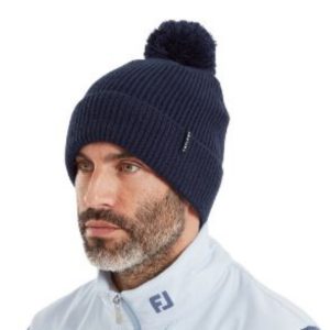 FootJoy Men's Cuffed Golf Bobble Hat
