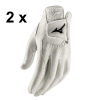 2 x Mizuno Tour Premium Cabretta Leather Golf Gloves- Size XL